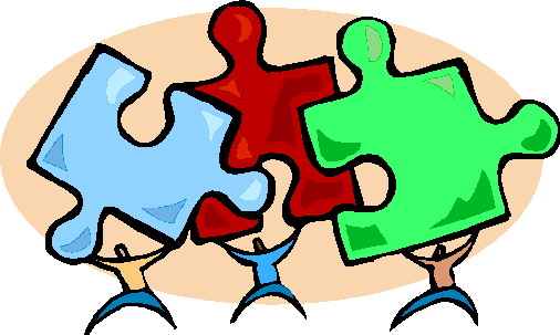 Puzzling clip art