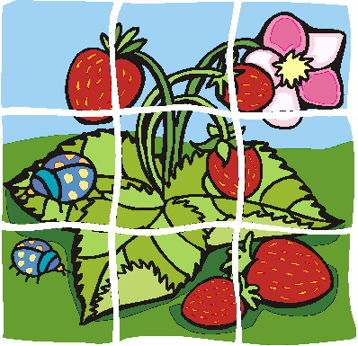 Puzzling clip art