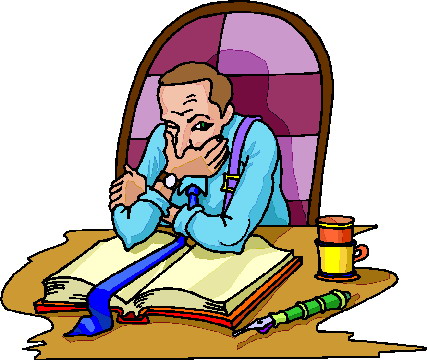 Reading clip art