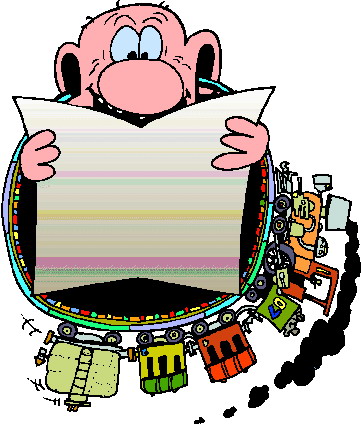 Reading clip art