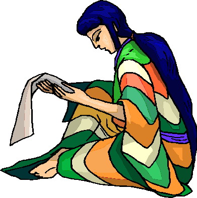 Reading clip art