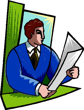 Reading clip art