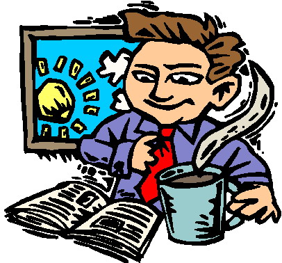 Reading clip art