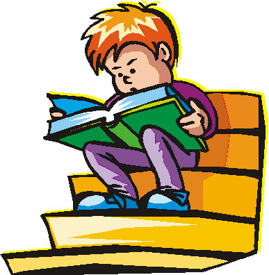 Reading clip art