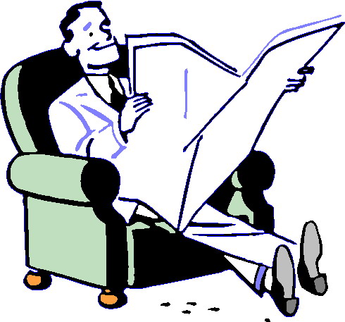 Reading clip art