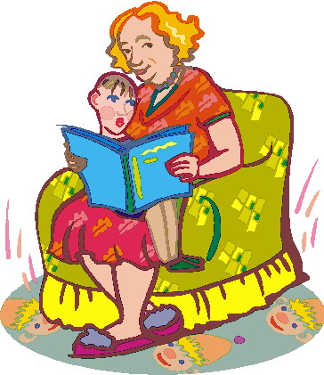 Reading clip art