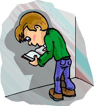 Reading clip art