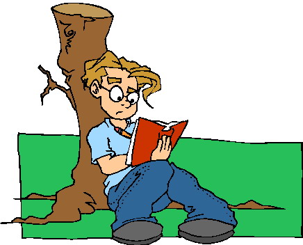 Reading clip art