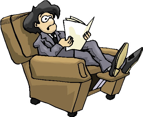 Reading clip art