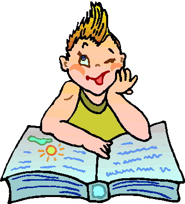 Reading clip art