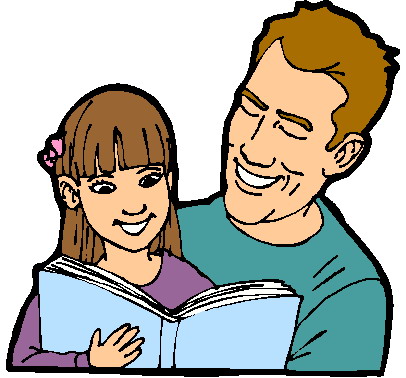 Reading clip art