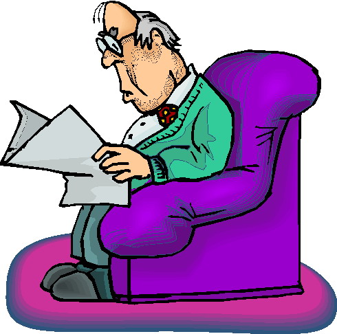 Reading clip art