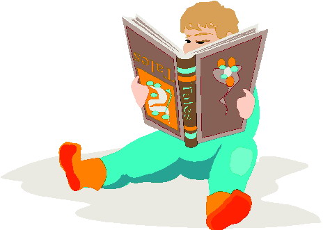 Reading clip art