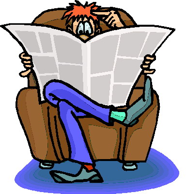 Reading clip art