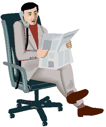 Reading clip art