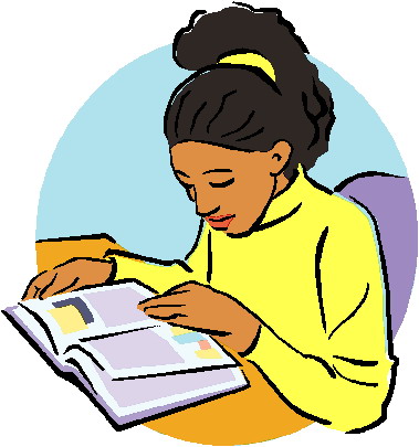 Reading clip art