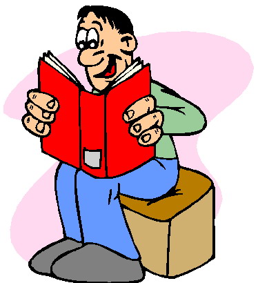 Reading clip art