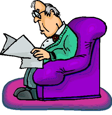 Reading clip art
