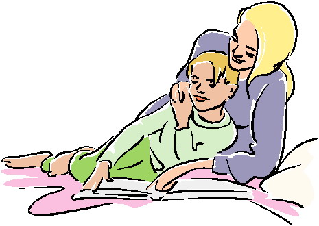 Reading clip art