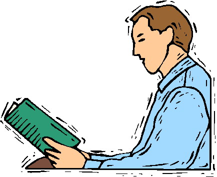 Reading clip art