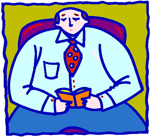 Reading clip art