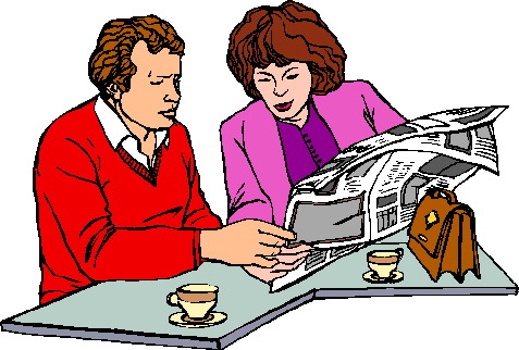 Reading clip art