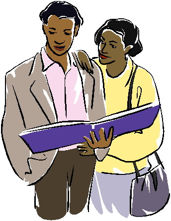 Reading clip art