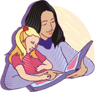 Reading clip art