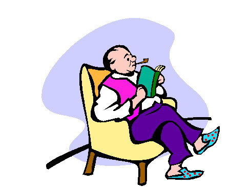 Reading clip art