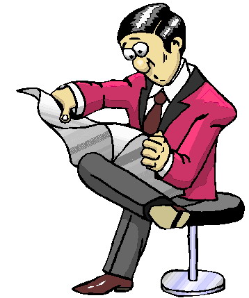 Reading clip art