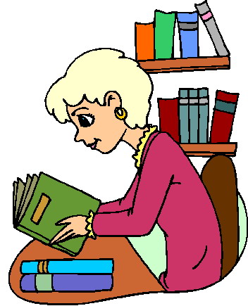 Reading clip art
