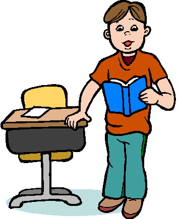 Reading clip art