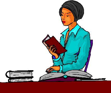 Reading clip art