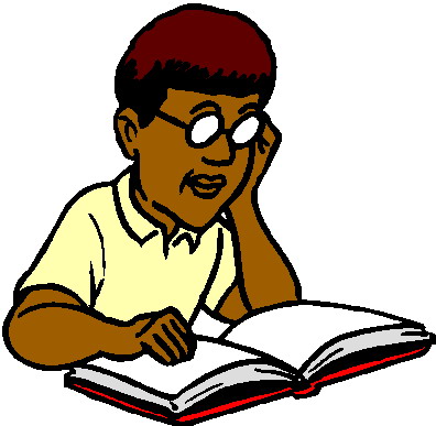 Reading clip art