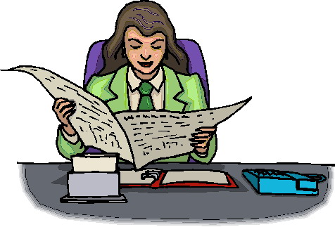 Reading clip art