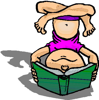 Reading clip art