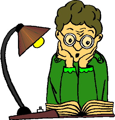 Reading clip art