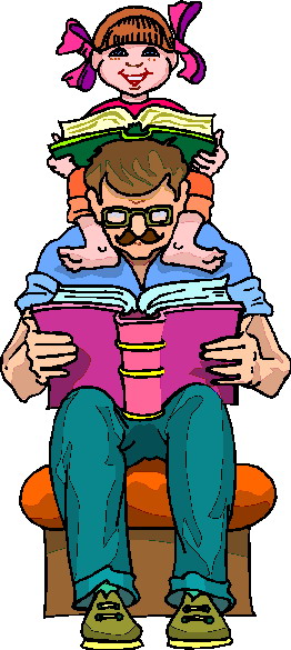 Reading clip art