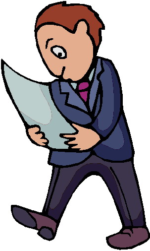 Reading clip art