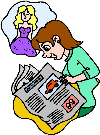 Reading clip art