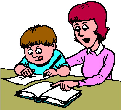 Reading clip art