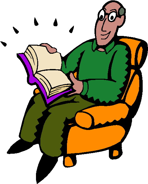 Reading clip art