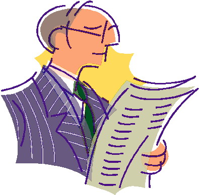 Reading clip art