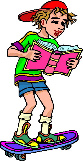 Reading clip art