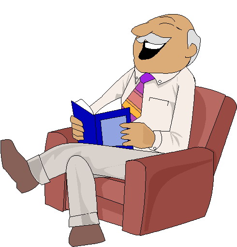 Reading clip art