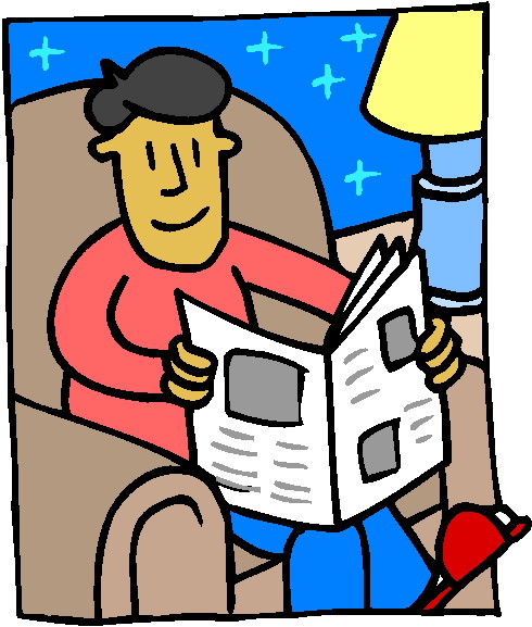 Reading clip art