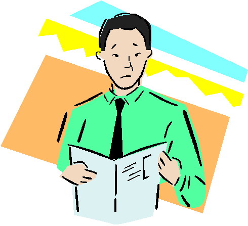 Reading clip art