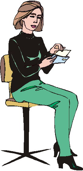 Reading clip art