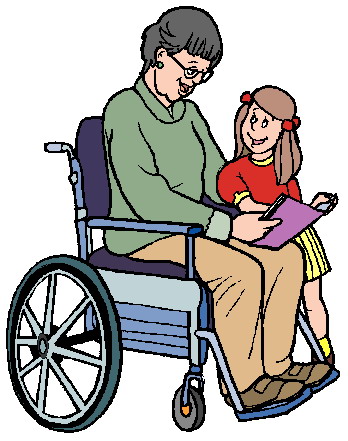 Reading clip art