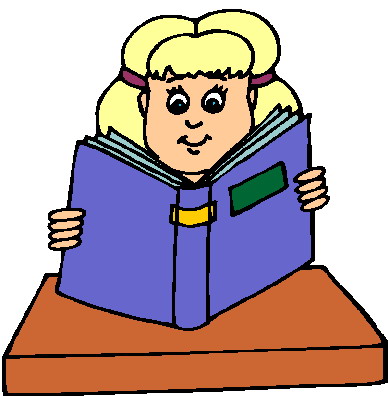 Reading clip art